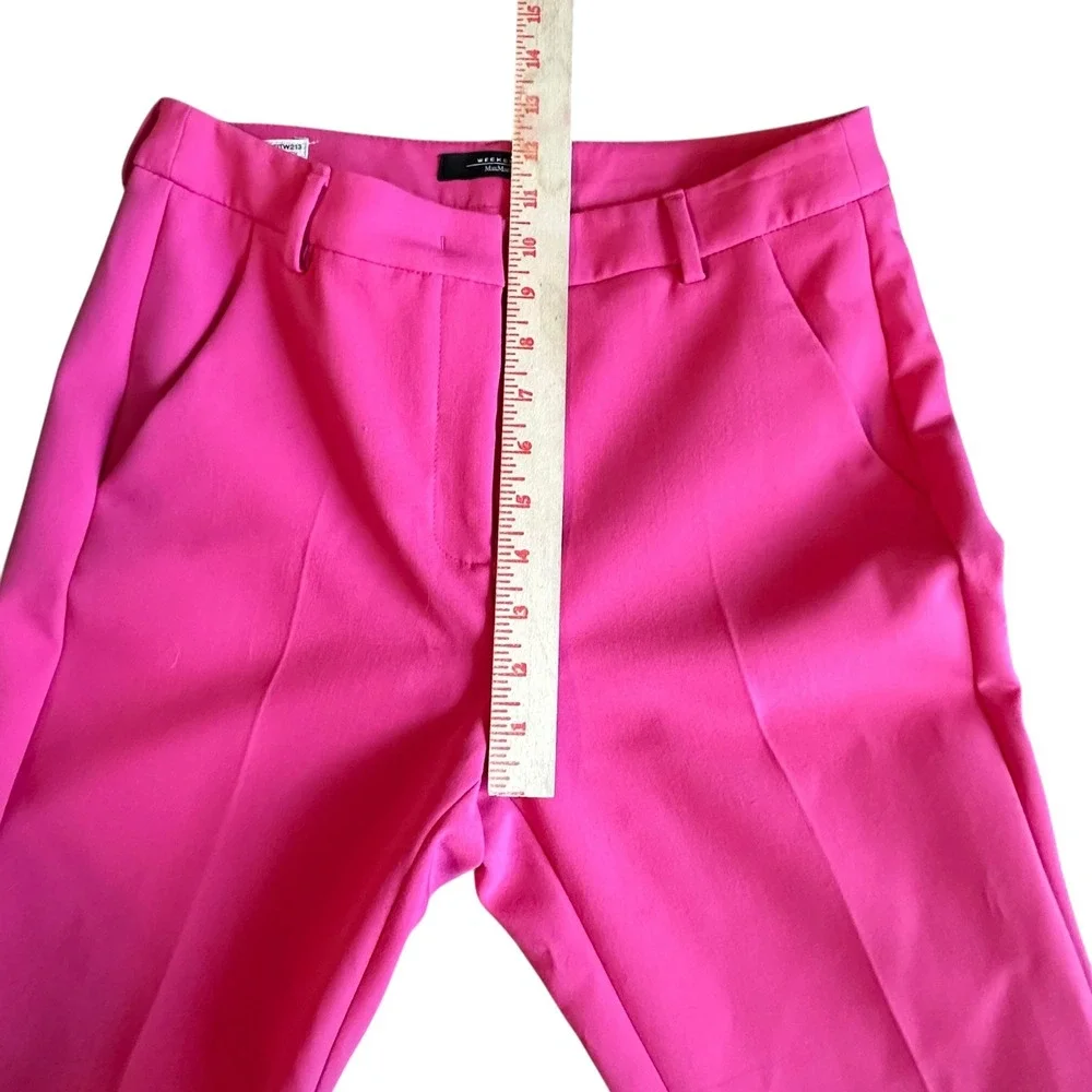 Weekend Max Mara Pink Trousers - Picture 5 of 12